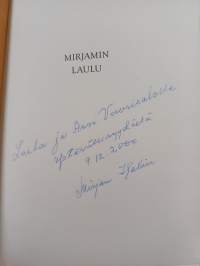 Mirjamin laulu (signeerattu, tekijän omiste)