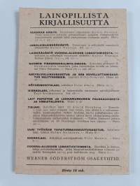 Laki irtaimistokiinnityksestä, annettu helmikuun 17 päivänä 1923 siihen liittyvine asetuksineen ja selityksineen