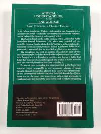 Wisdom, Understanding, and Knowledge - Basic Concepts of Hasidic Thought