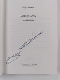 Makuuhaava : novellikokoelma (signeerattu)
