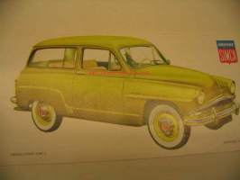 Simca Aronde Chatelaine vm. 1957 m,yyntiesite