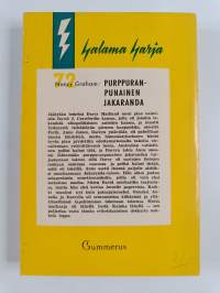 Purppuranpunainen jakaranda : jännitysromaani