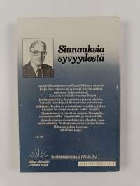 Siunauksia syvyydestä : Tilitystä koettelemuksista, kiusauksista ja eksytyksistä
