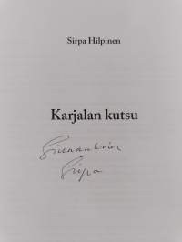 Karjalan kutsu (signeerattu, tekijän omiste)