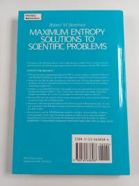 Maximum entropy solutions to scientific problems