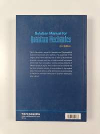 Solution Manual for Quantum Mechanics