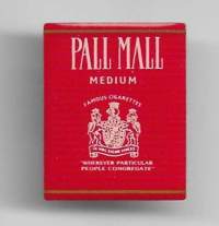 PALL MALL pinssi rintamerkki