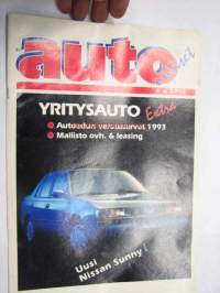 Auto uutiset 1992 nr 4 -Nissan asiakaslehti