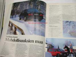 Auto uutiset 1992 nr 4 -Nissan asiakaslehti (Nissan Sunny)
