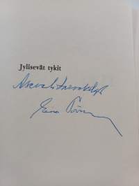 Jylisevät tykit (signeerattu)
