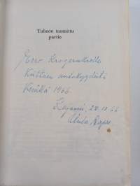 Tuhoon tuomittu partio : kertomus suomalais-saksalaisen kaukopartion (signeerattu, tekijän omiste)