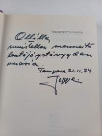 Tulimyrsky taivaalla : Fiat-lentäjien vaiheita kahdessa sodassa (signeerattu, tekijän omiste)
