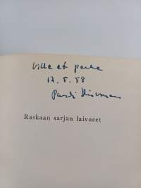 Raskaan sarjan laivueet : pomittajien sotaa (signeerattu, tekijän omiste)