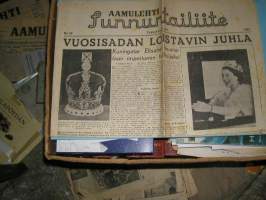 aamulehti sunnuntailiite toukokuun  31  . pnä. 1953