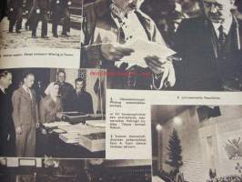 Suomen Kuvalehti 1942 nr 24 -kansikuvassa Mannerheim ja Hitler