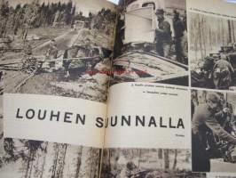 Suomen Kuvalehti 1942 nr 24 -kansikuvassa Mannerheim ja Hitler