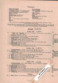 Die Zirkusprinzessin, Operette in drei Akten