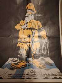 Sodan lehdet juliste: Pyöveli Hitler