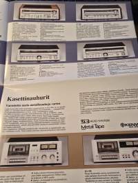 Kenwood hifi stereo 1979- 1980 myyntiesite