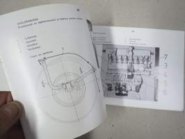 Lokomo AH-132 Tiehöylä käyttöohjekirja / road grader, operator´s manual in finnish