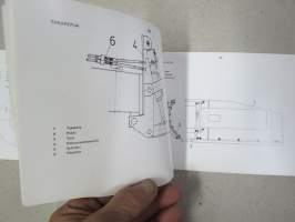 Lokomo AH-132 Tiehöylä käyttöohjekirja / road grader, operator´s manual in finnish