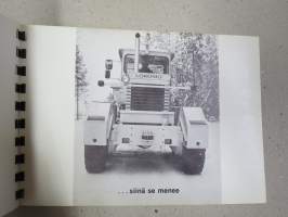 Lokomo AH-132 Tiehöylä käyttöohjekirja / road grader, operator´s manual in finnish
