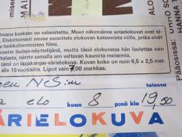 Kuoleman juna / Von Ryan´s Express, pääosissa Frank Sinatra, Trevor Howard, Raffaella Carra -elokuvajuliste, kiertueversio (Matti Piuhola)