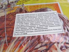 Teräshermo, pääosissa Charles Bronson, Robert Duvall, Jill Ireland -elokuvajuliste, kiertueversio (Matti Piuhola)