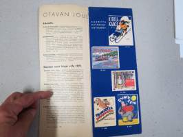 Otava - Parhaat joulujulkaisut 1938 -luettelo + tilausmateriaalia kirjoista ja painatteista