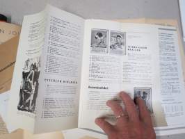 Otava - Parhaat joulujulkaisut 1938 -luettelo + tilausmateriaalia kirjoista ja painatteista