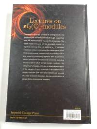Lectures on Sl2(C)-modules