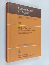 Unified theories of elementary particles