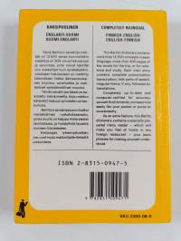 Englanti-suomi, suomi-englanti sanakirja = English-Finnish, Finnish-English dictionary