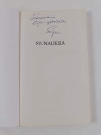 Siunauksia : taivaasta ylhäältä, syvyydestä alhaalta (signeerattu)