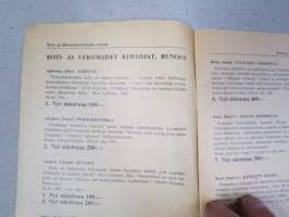 Tammi - Hyvää lukemista halvasta hyllystä - alennus yli 50 %, 1959 -alennuskirjaluettelo