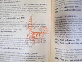 Tammi - Hyvää lukemista halvasta hyllystä - alennus yli 50 %, 1959 -alennuskirjaluettelo