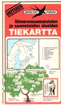 Itämerensuomalaisten ja saamelaisten alueiden tiekartta