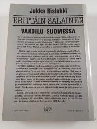 Erittäin salainen : vakoilu Suomessa