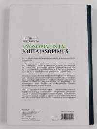 Työsopimus ja johtajasopimus