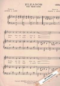 Eleanore, Fox trot song