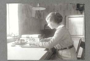 1910 luvun tyyliä n 50  kpl valokuva-albumi