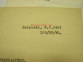 Tykistön tiedustelupalvelu - sotakokemuksiin perustuva opetusmonistesarja - Tykistökoulu / Kapteeni Esko Puronto 1945