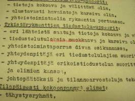 Tykistön tiedustelupalvelu - sotakokemuksiin perustuva opetusmonistesarja - Tykistökoulu / Kapteeni Esko Puronto 1945