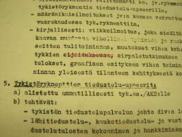 Tykistön tiedustelupalvelu - sotakokemuksiin perustuva opetusmonistesarja - Tykistökoulu / Kapteeni Esko Puronto 1945