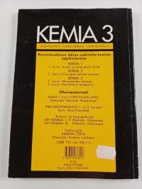 Kemia 3, 3 kurssi : alkuaineiden kemiaa ; 4 kurssi : kemiallinen tasapaino