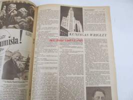 Seura 1947 nr 44, taitolentäjä Esko Halmeen piruetit