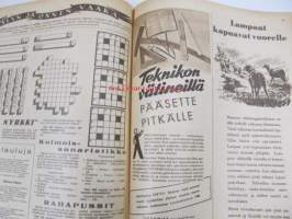 Seura 1947 nr 44, taitolentäjä Esko Halmeen piruetit