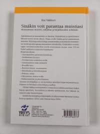 Sinäkin voit parantaa muistiasi : muistamisen motiivit, tekniikat ja kirjallisuuden nobelistit