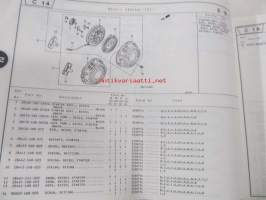 Honda Generator EM2200XK1, EM2500XK1, EG2200XK1, EG2500XK1 Parts catalogue 2  -varaosaluettelo
