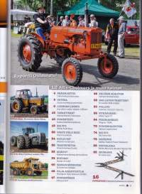 Tractor power N:o 10 / 2014. Suomen kovin traktorilehti.  Oulaisten helmet. 30 sivua jenkkikoneita. Katso sisällysluettelo